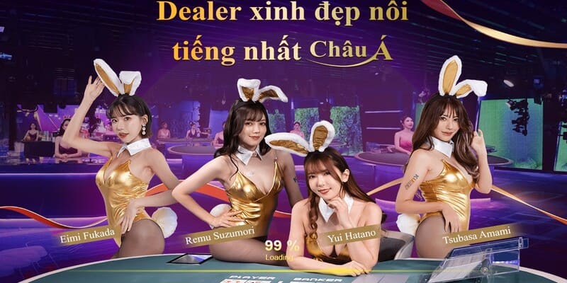 Sảnh games Kubet88 casino đầy hưng phấn