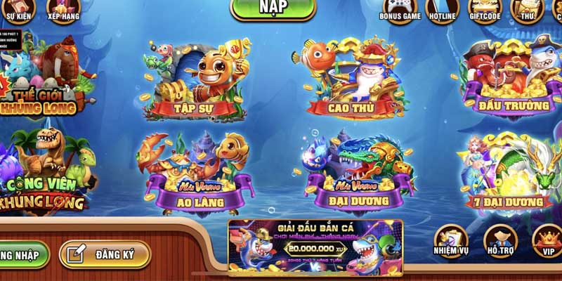 Sân chơi sở hữu kho game hấp dẫn